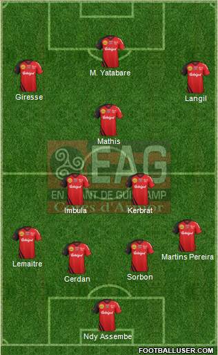 En Avant de Guingamp Formation 2013