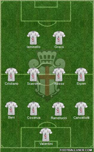 Pro Vercelli Formation 2013