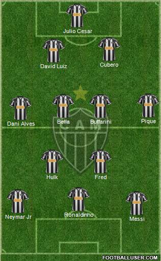 C Atlético Mineiro Formation 2013
