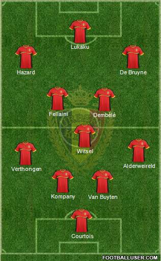 Belgium Formation 2013