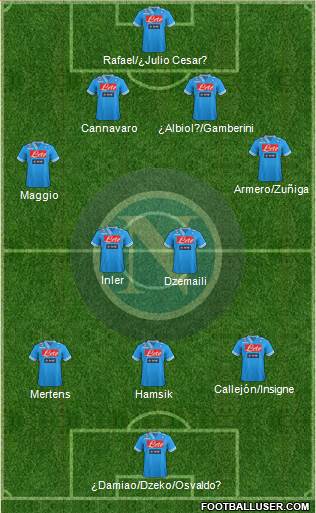 Napoli Formation 2013