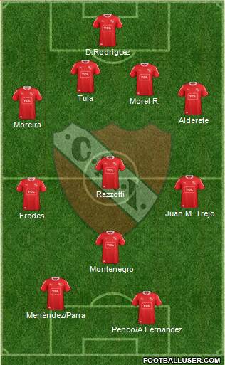 Independiente Formation 2013