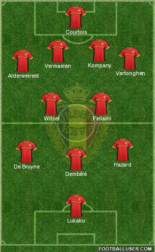 Belgium Formation 2013