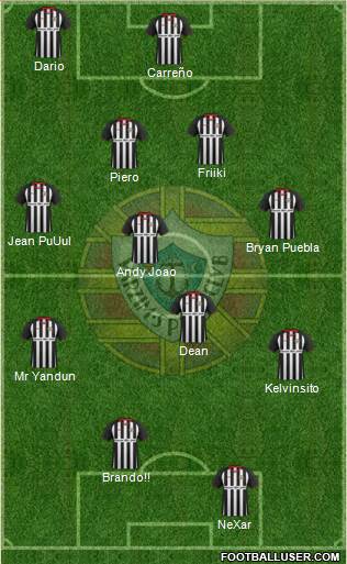 Varzim Sport Clube Formation 2013