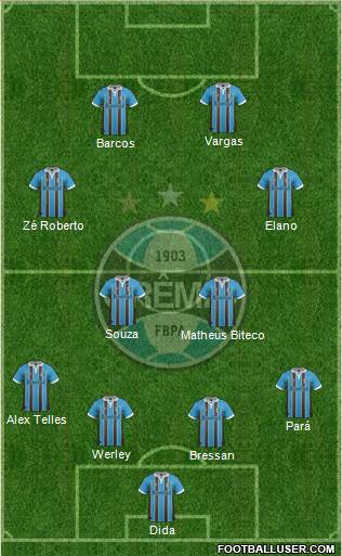 Grêmio FBPA Formation 2013