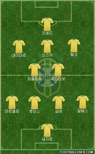 Brazil Formation 2013