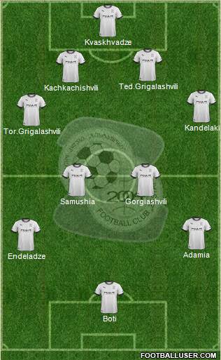 FC Zestafoni Formation 2013