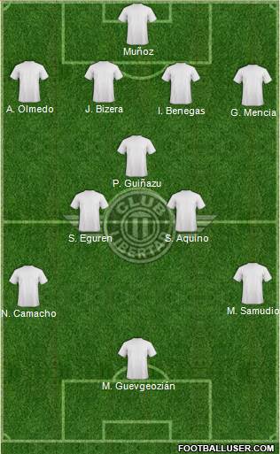 C Libertad Formation 2013