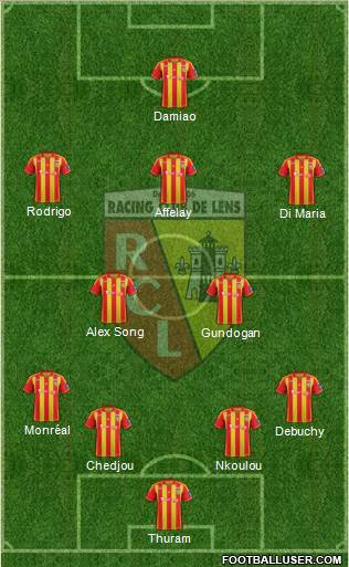 Racing Club de Lens Formation 2013