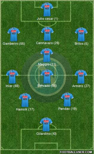 Napoli Formation 2013