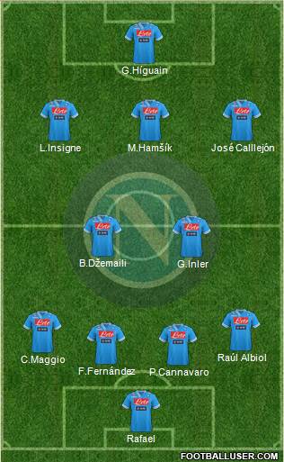 Napoli Formation 2013