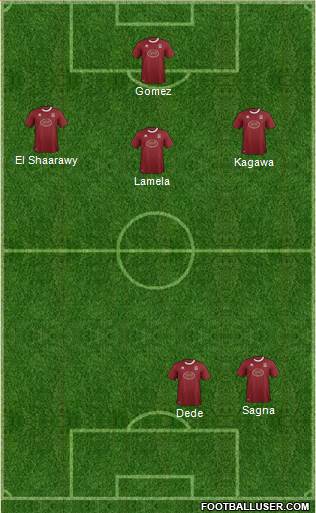 Northampton Town Formation 2013