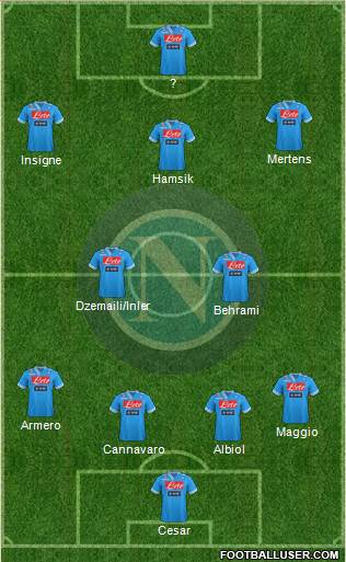 Napoli Formation 2013