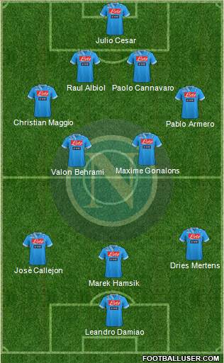 Napoli Formation 2013