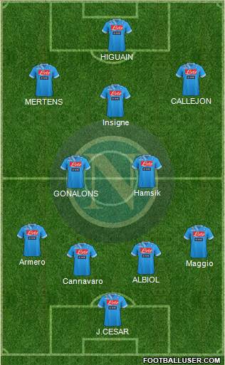 Napoli Formation 2013