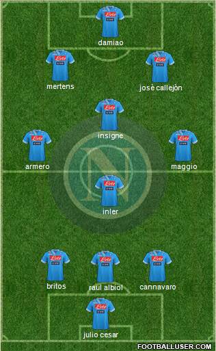Napoli Formation 2013