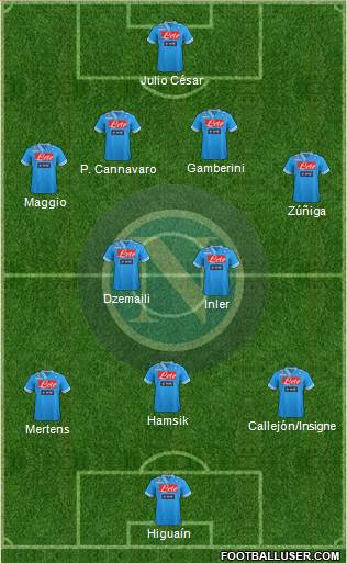 Napoli Formation 2013