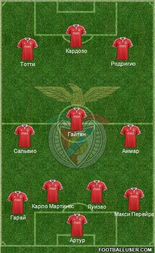 Sport Lisboa e Benfica - SAD Formation 2013