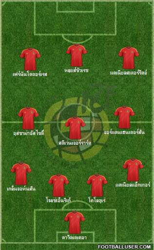 Spain Formation 2013