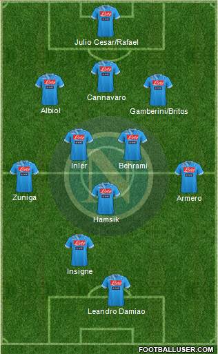 Napoli Formation 2013