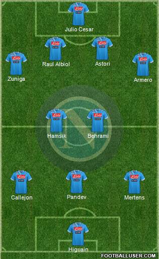 Napoli Formation 2013
