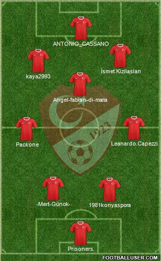 Turkey Formation 2013