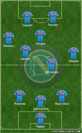 Napoli Formation 2013