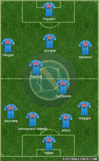 Napoli Formation 2013