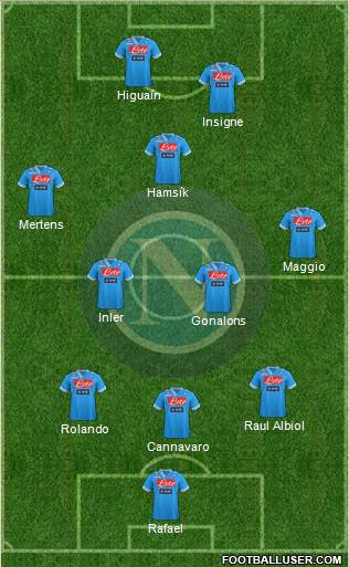 Napoli Formation 2013