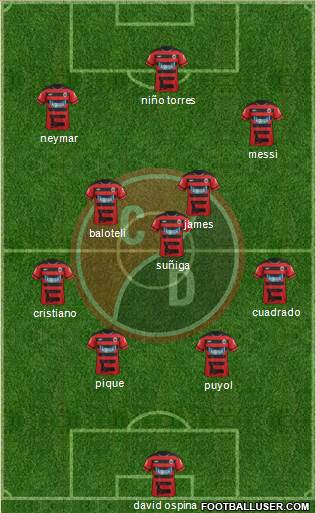 CN Cúcuta Deportivo Formation 2013