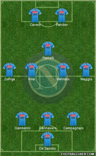 Napoli Formation 2013