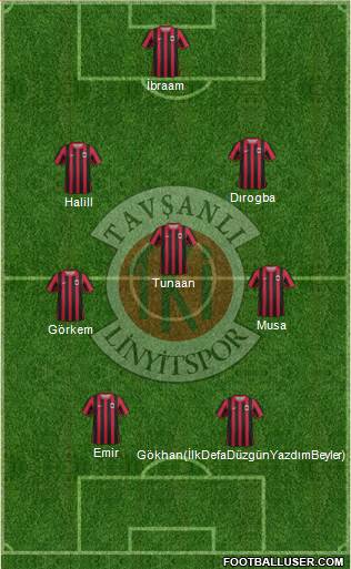 Tavsanli Linyitspor Formation 2013