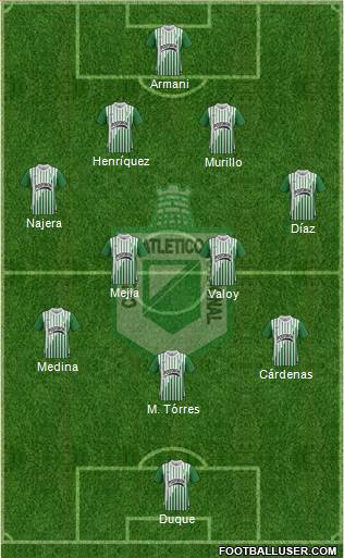 CDC Atlético Nacional Formation 2013