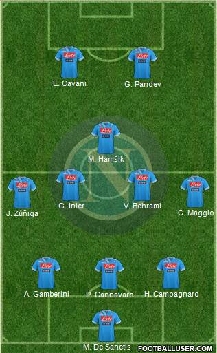 Napoli Formation 2013