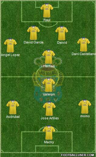 U.D. Las Palmas S.A.D. Formation 2013