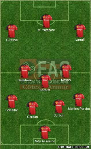 En Avant de Guingamp Formation 2013