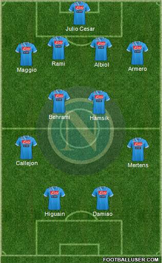 Napoli Formation 2013