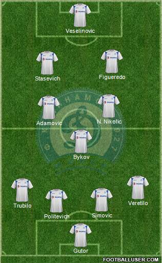 Dinamo Minsk Formation 2013