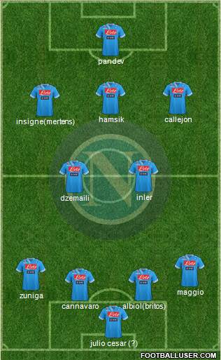 Napoli Formation 2013