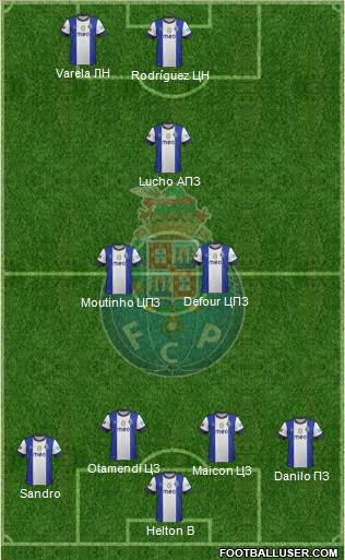 Futebol Clube do Porto - SAD Formation 2013