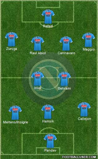 Napoli Formation 2013
