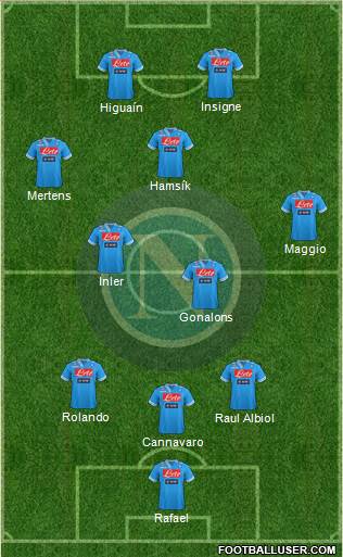 Napoli Formation 2013