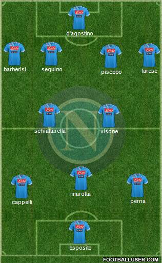 Napoli Formation 2013