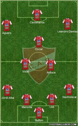 Club Atlético Rentistas Formation 2013