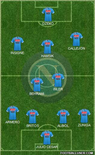 Napoli Formation 2013