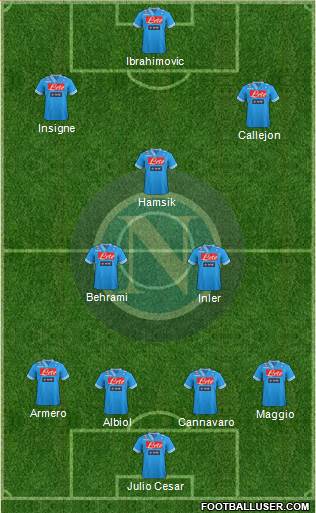 Napoli Formation 2013