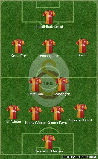 Galatasaray SK Formation 2013