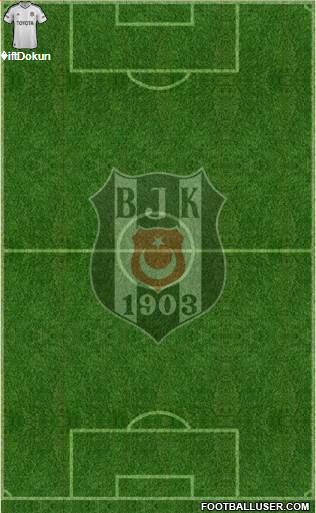 Besiktas JK Formation 2013