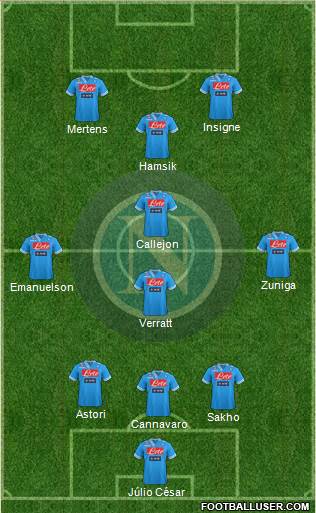 Napoli Formation 2013