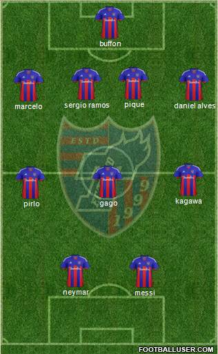 FC Tokyo Formation 2013